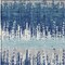 Homeroots 9' X 12' Blue Gray And Ivory Striped Washable Indoor Outdoor Area Rug 598332 - alternate 8