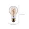 Satco 5.5 Watt A19 LED 2000K CCT Medium Base Clear Glass Amber Coil Filament Dimmable 120 Volt S14227 - alternate 6