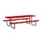 Leisure Craft Rectangle Portable Picnic Table, Red, 8 ft L T8XPP-RED - alternate 1
