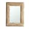 Homeroots 39" Natural Distressed Wood Framed Accent Mirror 484996 - alternate 1