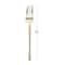Smarty Had A Party Shiny Gold Moderno Disposable Plastic Dessert Forks, 240PK 9340G-SF-CASE - alternate 9