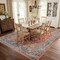 World Rug Gallery Red Vintage Medallion Rug, Washable, Low Pile, Great for Bedrooms or Living Rooms 7ft 7in x 9ft 6in WR171RED8X10 - alternate 10