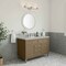 James Martin Vanities Chicago 48'' S Vanity, Walnut Whisper, w/ Victorian Sil Silestone Top w/FreePower Wireless Charger 503-V48-WLW-FVSL - alternate 9