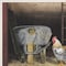 Homeroots Chicken Feed 1 White Framed Print Wall Art 404586 - alternate 5