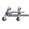 Wrightmaster Set of 4 Wheel Dolly Car Skates, Hydraulic Tire Jack, Ratcheting Foot Pedal Lift, 1,250lbs Gray ZR-W465S00027 - alternate 9