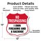 Signmission No Trespassing Shield Sign I Own Firearm, 12 Inch X 12 Inch, Aluminum Metal Sign SHI-A-12-422 - alternate 5