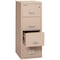 Fireking 4 Drawer, 1 Hr Fire & impact rated, 44" wide lateral Light Walnut 4-4422-CLW - alternate 4