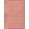 Homeroots 5' X 8' Pink And Copper Abstract Washable Indoor Outdoor Area Rug 599827 - alternate 9