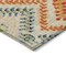 Homeroots 5' X 8' Beige Orange And Red Geometric Washable Indoor Outdoor Area Rug 581522 - alternate 9