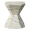Leisuremod Azure 17 in Modern Round Fiberstone Side Table, Weather-Resistant, Fully Assembled AST17MG - alternate 10