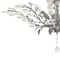 Jonathan Y Elisana 26" 4-Light Contemporary Bohemian Iron/Acrylic LED Semi Flush Mount, Silver Gray/Clear JYL9550A - alternate 11