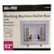 Apollo Washing Machine Outlet Box with Water Hammer Arrestors APXBOXWMWH - alternate 5