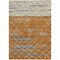 Homeroots 5' X 8' Terra Cotta Beige And Ivory Striped Washable Indoor Outdoor Area Rug 599383 - alternate 8