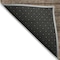 Homeroots 3' X 5' Orange Copper And Brown Striped Washable Indoor Outdoor Area Rug 588112 - alternate 9