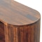 Homeroots 39" Chestnut Solid Wood Three Tier Bookcase 654265 - alternate 10