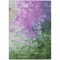 Homeroots 5' X 8' Purple Olive Green And Silver Abstract Washable Indoor Outdoor Area Rug 617366 - alternate 9