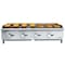 Koolmore 48 in. Commercial 4-Burner Natural Gas Charbroiler with 120,000 BTU in Stainless-Steel KM-GCB4-48M - alternate 1