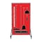 5S Supplies Housekeeping Shadow Board Broom Station V11, Red, Broom + Stand HSB-V11-RED-BO-STAND - alternate 1