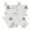 Daltile Pietra Divina Marble Natural Stone Spectrum Mosaic in Polished, Calacatta Dolomiti Gray Blend, 10PK DA57SPECTRUMS1L - alternate 5
