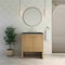 James Martin Vanities Hudson 30" Single Vanity, Light Natural Oak w/ 3 CM Parisien Bleu Silestone Top 435-V30-LNO-3PBL - alternate 8