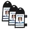 Sicurix Pen Loop ID Neck Pouch Badge Holder, Vertical, Black, 3PK 55710 - alternate 1