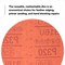 3M 3M Red Abrasive Disc, 01219, 6 in, P320, 50 discs per carton, 6PK 316U - alternate 5