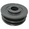B&B Manufacturing Bushing 2 Groove V-Belt Pulley 5.25 inch OD 2BK55H - alternate 1