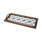 Homeroots 28in Brown Wood Indoor Outdoor Tray With Handles 376038 - alternate 6