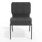 Flash Furniture Dark Gray Fabric Church Chair, PK4 4-FD-CH0221-4-SV-DKGY-GG - alternate 9