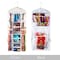 Elf Stor Wrapping Paper Storage Organizer Dual-Sided Hanging Gift Wrap Station Clear Compartments 83-DT5151 - alternate 6