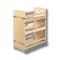 Century Components Cascade Series Base Cabinet Organizer, 11.875 in. W Baltic Birch CASBO115PF - alternate 1