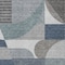 Homeroots 9' X 12' Gray Blue And Ivory Geometric Washable Indoor Outdoor Area Rug 616728 - alternate 8