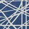 Homeroots 9' X 12' Navy Blue And Ivory Geometric Washable Indoor Outdoor Area Rug 600478 - alternate 8
