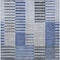 Homeroots 10' X 14' Denim Blue And Navy Blue Striped Washable Indoor Outdoor Area Rug 581694 - alternate 9