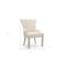 Homeroots 24" Beige Fabric Tufted Arm Chair 552136 - alternate 7