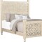 Homeroots Three Piece White Solid Wood Bedroom Set 636270 - alternate 9