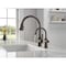 Delta Single Handle Pull-Down Kitchen Faucet 9190-RB-DST - alternate 5