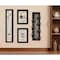 Homeroots Set Of Four Kitchen Collection V with Seven Peg Mug Rack 2 Black Framed Print Kitchen Wall Art, 4PK 405957 - alternate 2