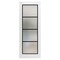 Sartodoors Slab Barn Door Panel Frosted Glass Lite Planum 2132 White Solid Core Modern Interior PLANUM2132S-WS-30 x 80 - alternate 1
