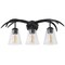 Jonathan Y Wyatt 25.5 in. 3-Light Southwestern Bohemian Resin/Seeded Glass Faux Antler LED Vanity Light, Antique JYL6309B - alternate 8
