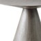 Homeroots 47" Gray Rounded Solid Wood Pedestal Base Dining Table 372066 - alternate 5
