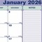 Brownline Deskpad, Monthly REDC181721 - alternate 2