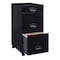 Space Solutions 14.25 in W 3 Drawer Mobile Vertical File Cabinet, Black 17427 - alternate 17