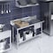 Amgood 60 in. x 24 in. Stainless Steel Work Table with Built-in Right Prep Sink and Faucet WTWTPS-2460-R-F-Z - alternate 9
