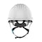 Pip HardHat, FrontBrim, JSPEvolution, White 280-EV6252SV-CH-10 - alternate 3