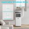 Edendirect 8,000 BTU (DOE) Portable Air Conditioner Cools 350 Sq. Ft. with Dehumidifier, Drain Hose and Remote ZR-KY-8K-07B - alternate 9