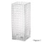 Uniquewise 10-Inch Square Frosted Clear Glass Table Vase - A Timeless Centerpiece for Dining Tables,  QI004738.CR.S - alternate 9