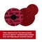 Scotch-Brite Roloc Precision Surface Conditioning Disc, TR, 3 in, Multi-Grade, 10PK PN-DR - alternate 6