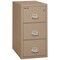 Fireking 3 Drawer, 1 Hr Fire & Impact Rated, Vertical, 31" depth Letter Taupe 3-1831-CTA - alternate 1