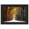 Homeroots Autumn to Winter Black Framed Print Wall Art 405476 - alternate 1
